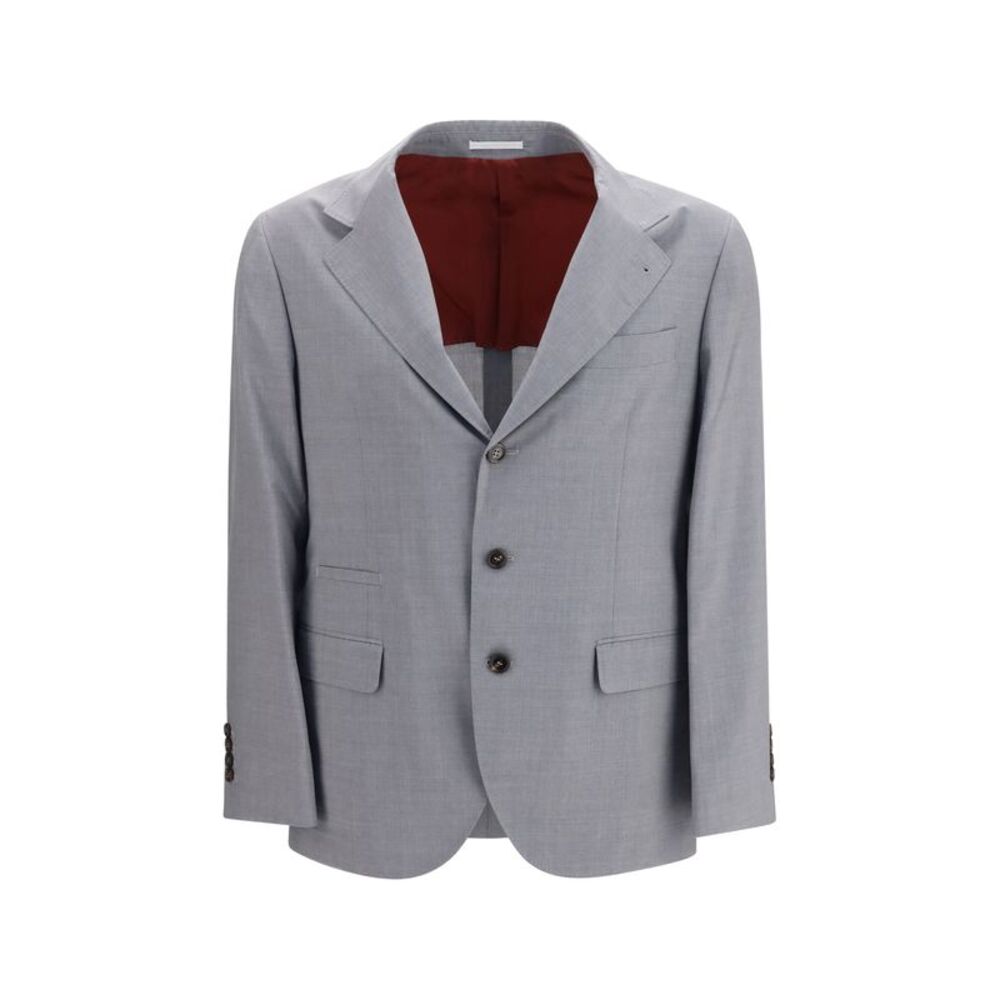 Brunello Cucinelli Men Three-Button Blazer